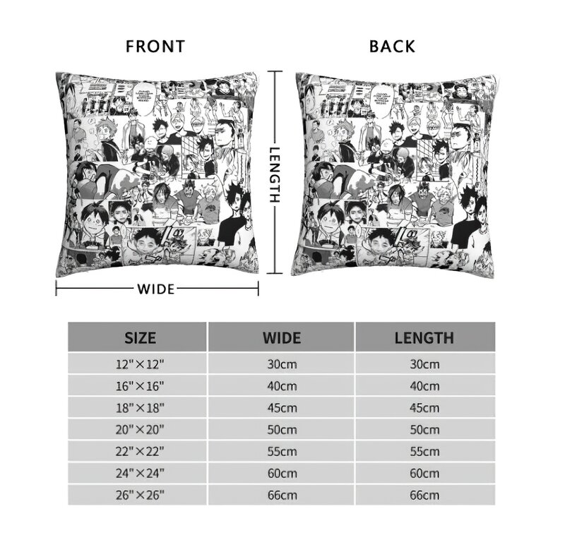 ZENGIA Mikecrack Compadretes Pillow Case Cushion Cover 45x45cm 40x40cm 50x50cm Decorative Pillows for Sofa Throw Pillowcase
