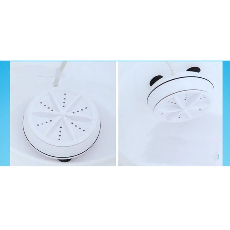 Mesin Cuci Mini, Mesin Cuci Putar Portabel, Dapat Disesuaikan dengan Kabel USB Praktis untuk Perjalanan/Rumah/Bisnis