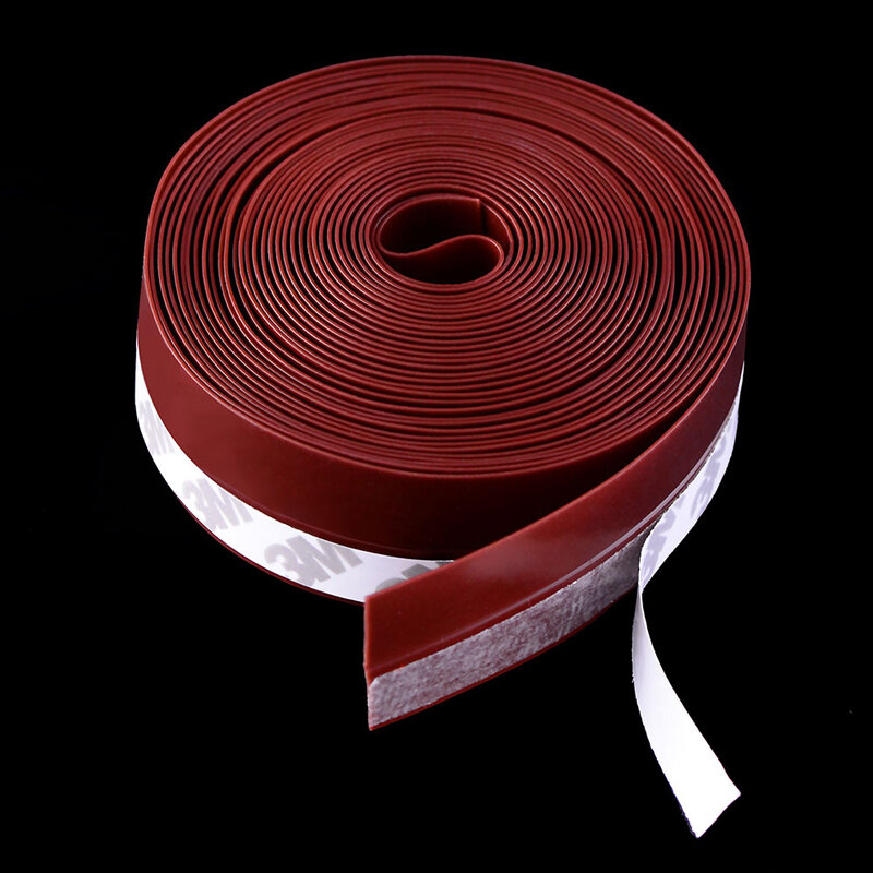 Self Adhesive Door Sealing Strip Weather Strip Silicone Soundproofing Window Seal Draught Dust Insect Door Strip 25MM/45MM