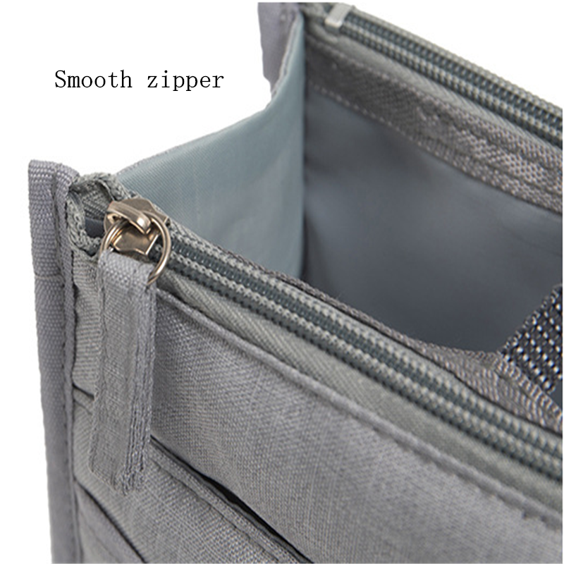 ผู้หญิง Zipper กระเป๋าเดินทางแพคเกจกระเป๋าความจุอุปกรณ์เสริม Organizer เครื่องสำอางค์กระเป๋าใส่เครื่องสำอางค์กระเป๋า