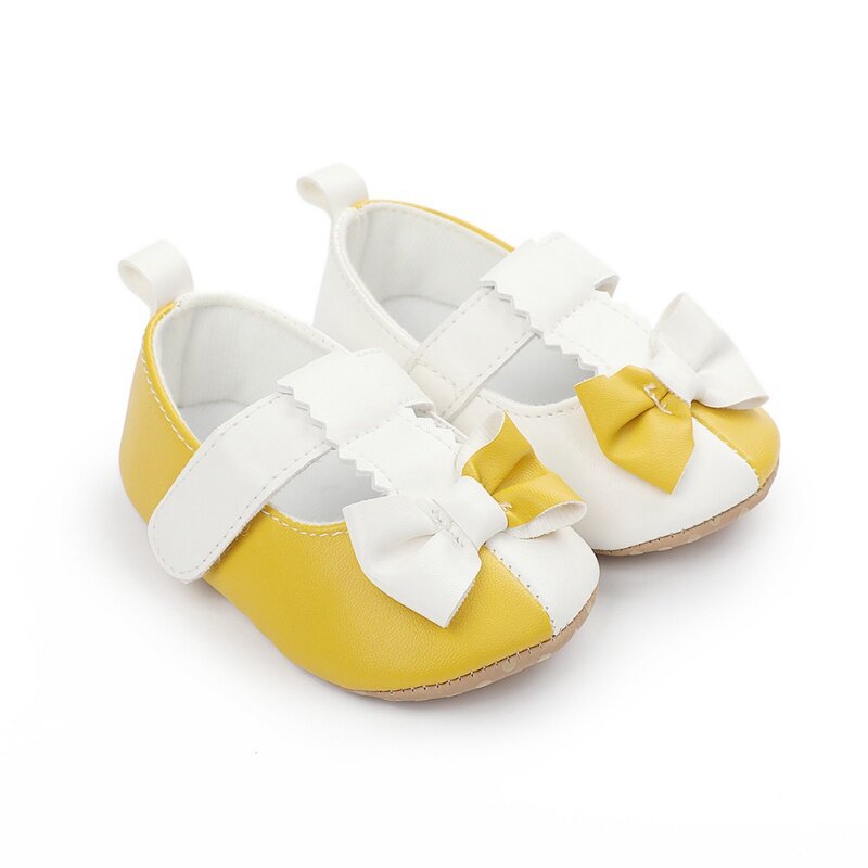 Zapatos de piel sintética para bebé recién nacido, mocasines Moccs con lazo y flecos, calzado antideslizante de suela suave, para cuna