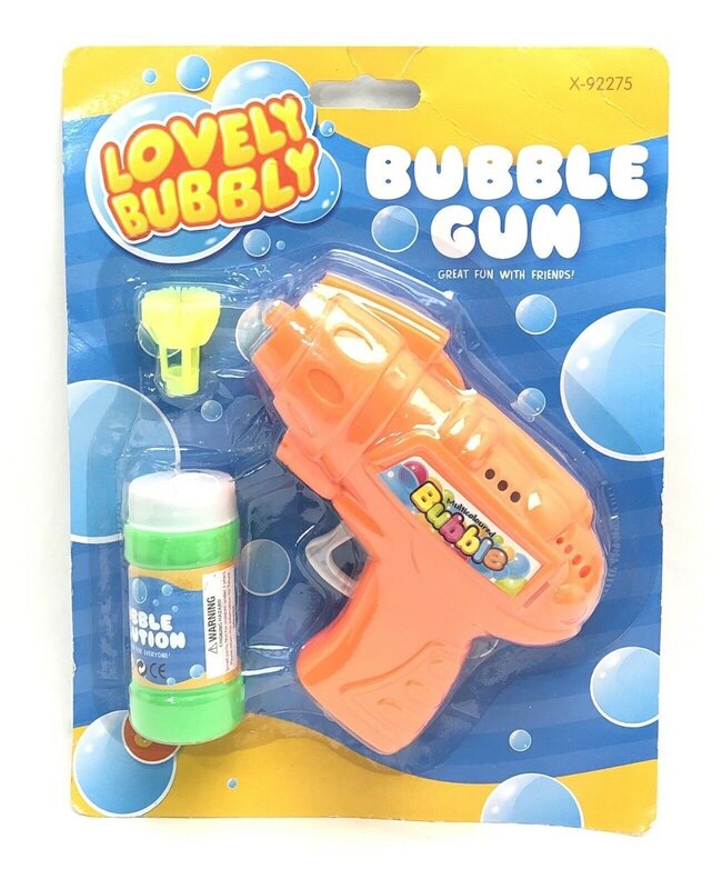 Bolha arma crianças diversão jardim ao ar livre brinquedo adorável bubbly festa presente de aniversário