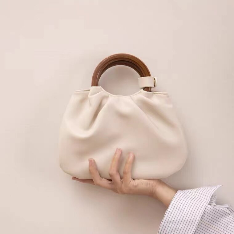 Saco de nuvem de corrente grossa retro underarm saco 2021 novo macio fold saco designer feminino bolinho bolsa embreagem couro
