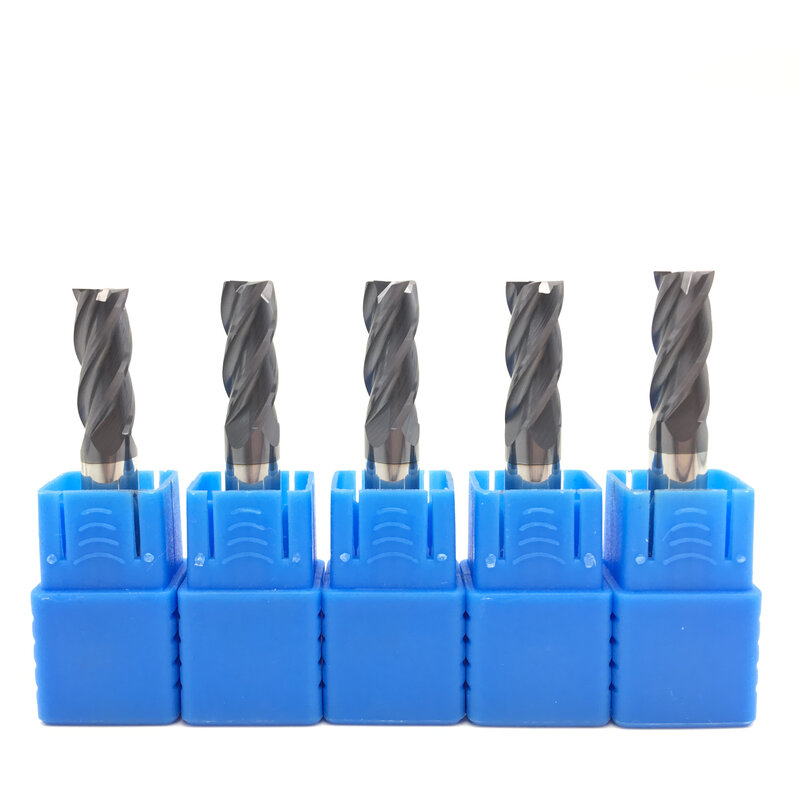 CNC steel cutting Tools 4Flutes HRC50 Carbide End Mill Milling Machine Tungsten Steel Milling Cutter Cutting tools router bit