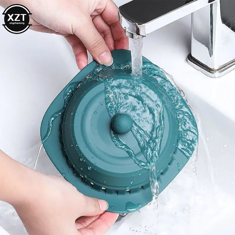 Casa pia de sílica gel filtro banheiro tomar chuveiro dreno capa universal evitar entupimento do cabelo desodorante acessórios da cozinha