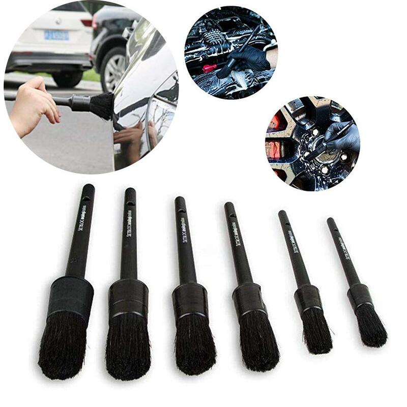 5pcs Car Detailing Brush Set Car Beauty Cleaning Brush Set