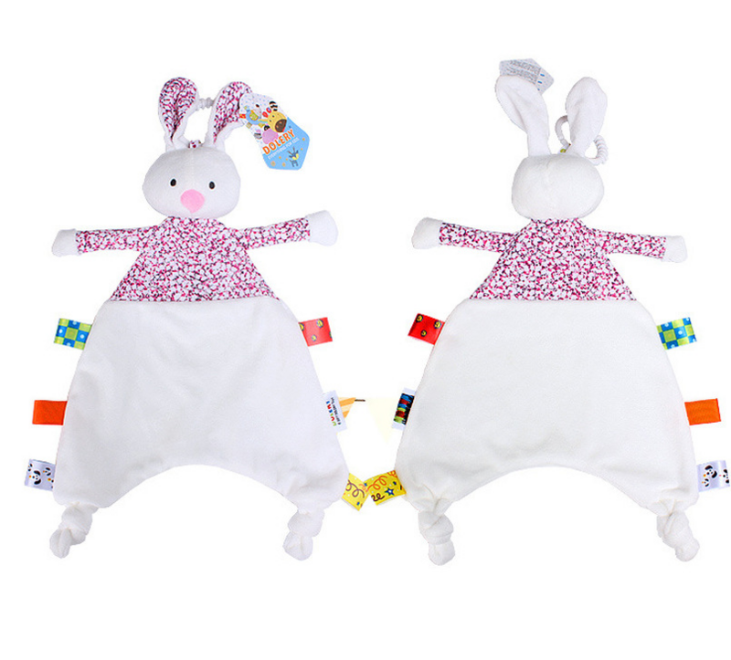 Baby Speelgoed 0-12 Maanden Soft Anime Aap Konijn Olifant Eend Baby Rammelaars Speelgoed Educatief Baby Sussen Handdoeken Speelgoed voor Baby