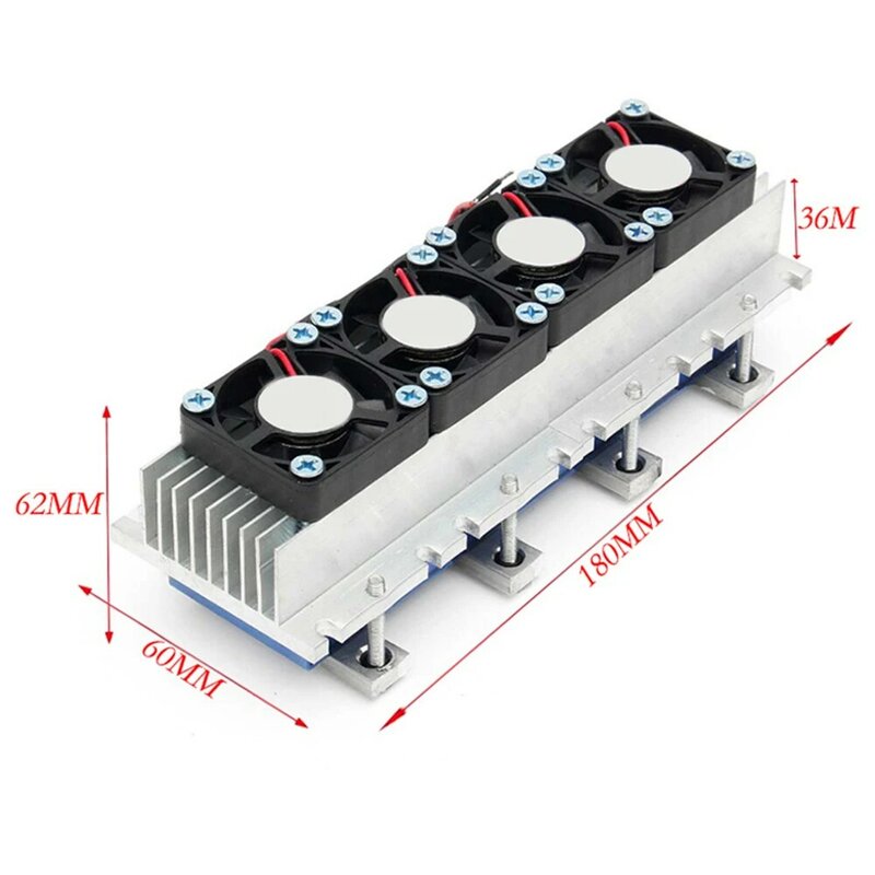 288W Thermoelectric Peltier Cooler DC12V Semiconductor Air Cooling ระบบ DIY ชุด
