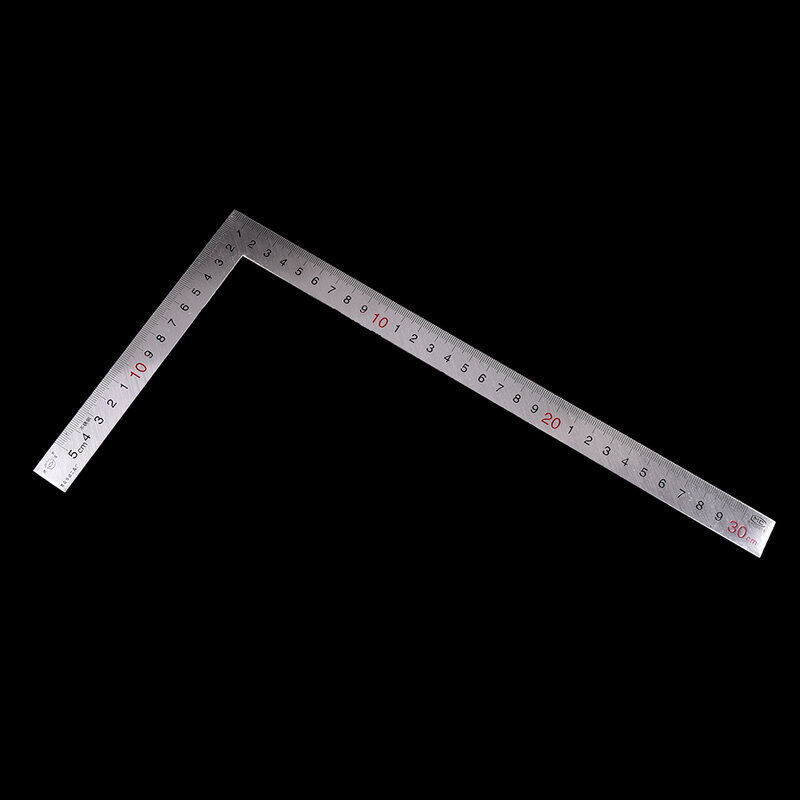 1Pc Vierkante Heerser Praktische Rvs 90 Graden Hoek Metric Probeer Mitre Vierkante Heerser 150X300Mm Heerser vierkante