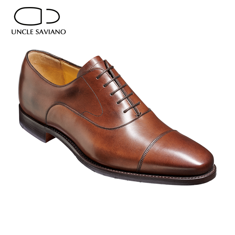 Oncle Saviano Oxford – chaussures en cuir véritable faites à la main pour homme, Style Business, élégantes et à la mode