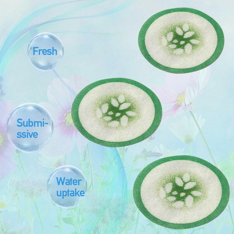 100 sztuk ogórek Hydra-gel płatki pod oczy płatki pod oczy silna absorpcja wody C8U1