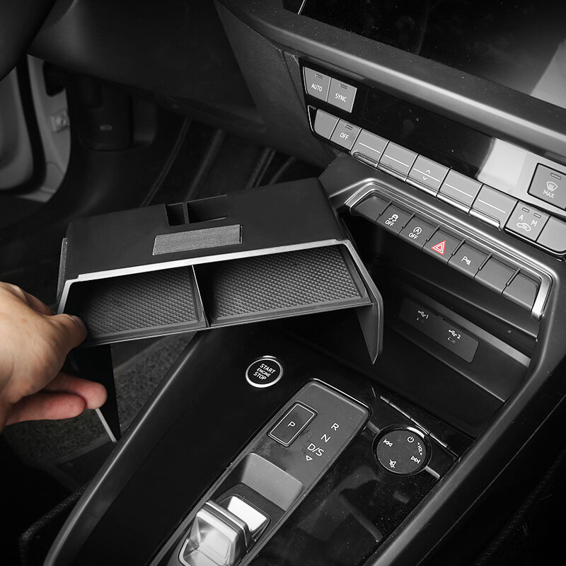 Центральная Автомобильная консоль для хранения памяти, украшение для Audi A3 8Y Sportback Sedan 2021 LHD, аксессуары для интерьера