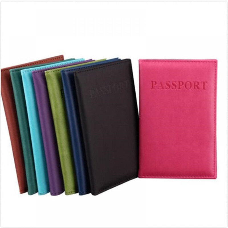New Travel Passport Cover Protective Card Case Women Men Travel Credit Card Holder Travel ID&Document Passport Holder Protector