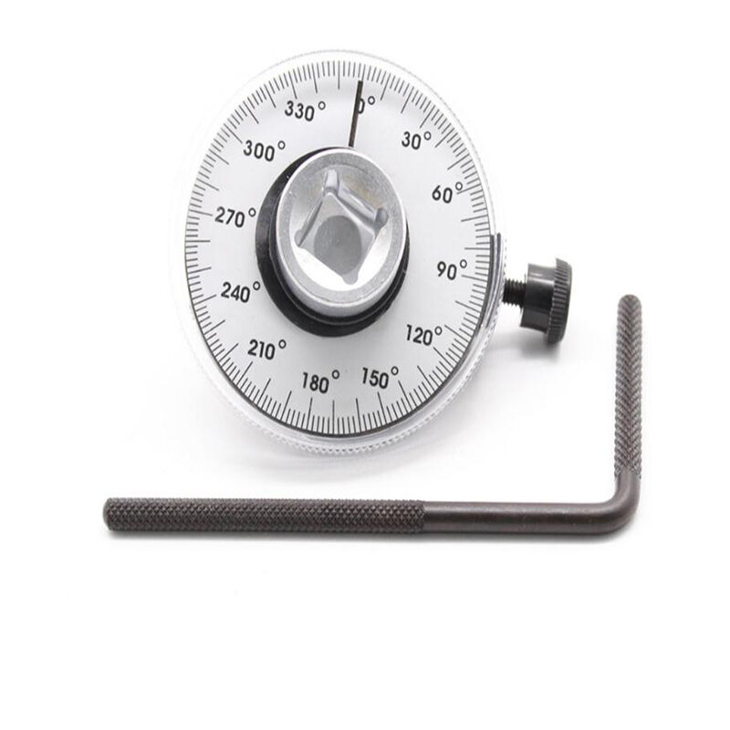 Professional 360degrees 1/2 Inch Adjustable Drive Torque Angle Gauge Auto Garage ToolSet For Hand Tools Wrench Auto repair tools