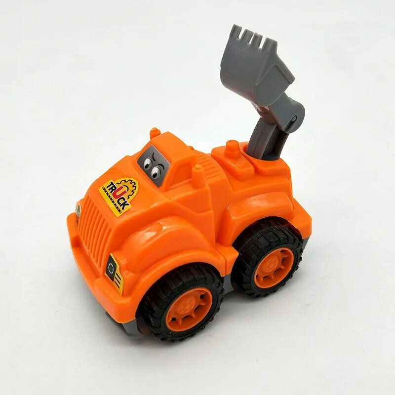4 Pcs A Lot Children's Cartoon Mini Inertia Car Set Toy Car Model Gift Creative Children's Toy