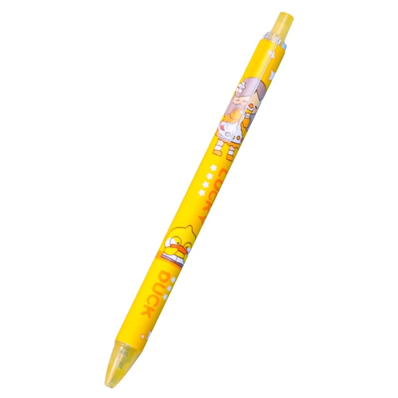 Kawaii การ์ตูนเครื่องเขียนปากกากดประเภททดสอบปากกาลายเซ็นสำหรับโรงเรียน Office0.5