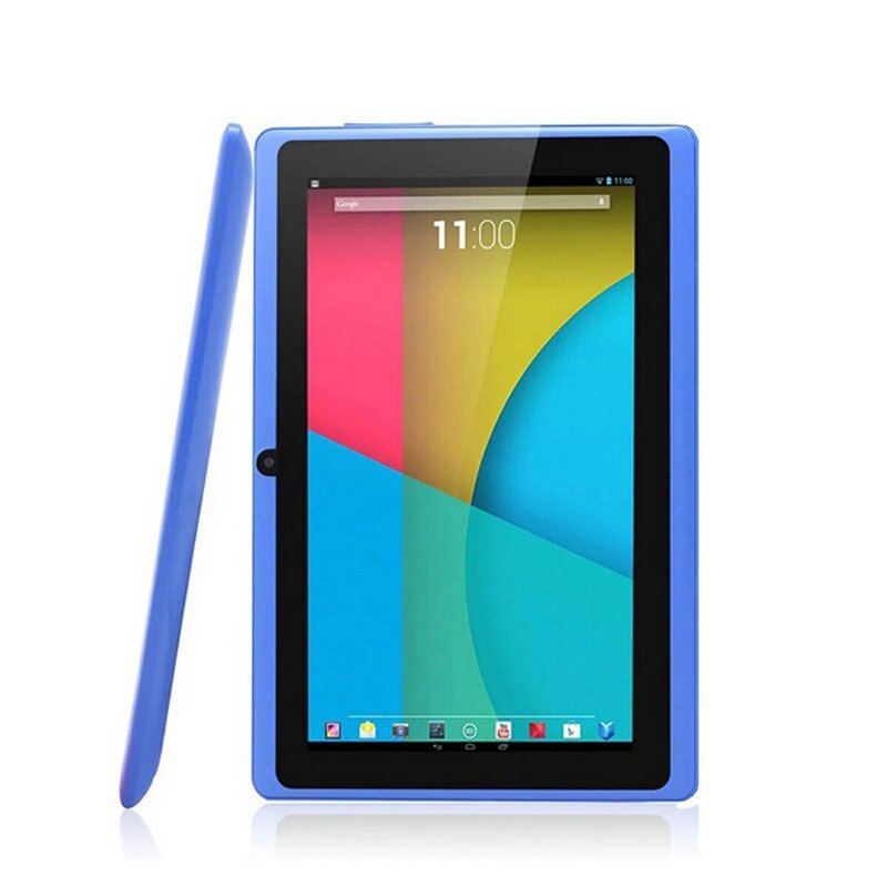Q88 7 Inch Tablet 512Mb Ram 4Gb Rom A33 Quad Core Allwinner Android 4.4 Kitkat Capacitieve 1.5Ghz wifi Dual Camera Zaklamp