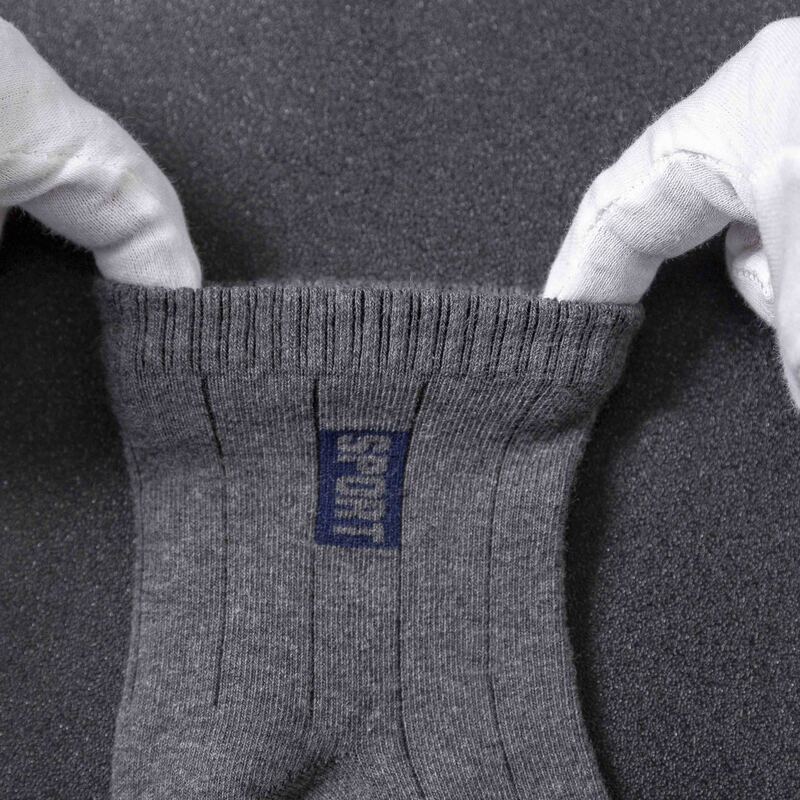 10Pcs = 5 Pairs Männer Socken Set Baumwolle Atmungsaktiv Schweiß-Saugfähigen Frühling Herbst Schwarz Socken Business Socken Pack große Größe EU 44 47 48