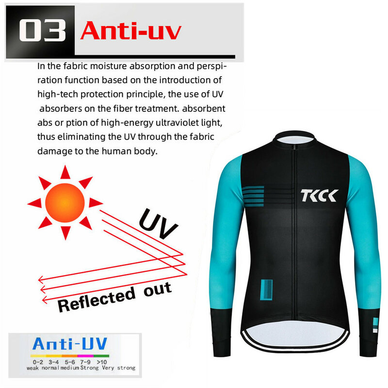 Pro sports team TKCK2021 zestaw koszulek rowerowych roupa de maillot ciclismo BMX MTB strój rowerowy z długimi rękawami spodnie jersey zestaw odzieży