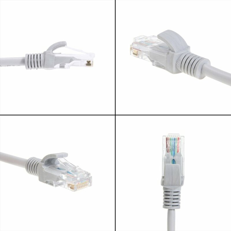 Cable de red Ethernet RJ45 para exteriores, Cable LAN impermeable para sistema de cámara CCTV IP, Cat5, 5M, 10M, 20M, 30M, 50M