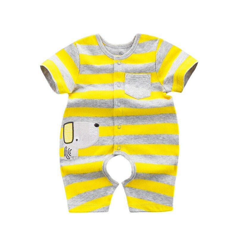 Sommer Baby-spielanzug Jungen Mädchen Overalls Neugeborenen kurzarm Baby Klettern Kleidung Baby Romper Infant Kostüme Pyjamas