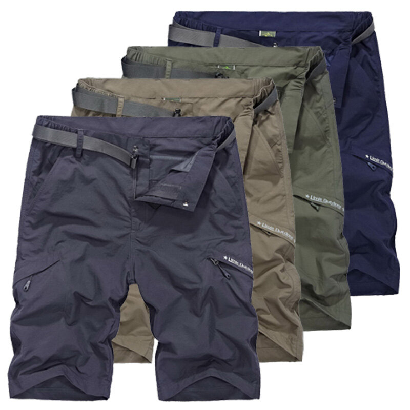 Мужские шорты для активного отдыха loclimbb, быстросохнущие спортивные шорты цвета хаки для скалолазания, кемпинга, путешествий, AM385