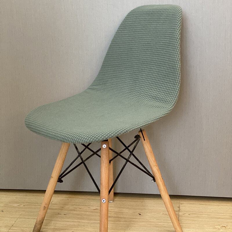 JHWarmo 8 sztuk elastyczność pokrycie siedzenia wysokiej jakości krzesło do jadalni pokrywa Stretch wymienny Armless zmywalny Shell krzesło