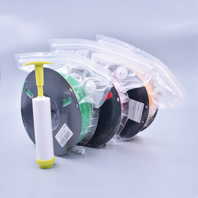 Filamento de impressora 3d, saco de vácuo, secador de filamento, resistente à umidade, com proteção que mantém o filamento seco
