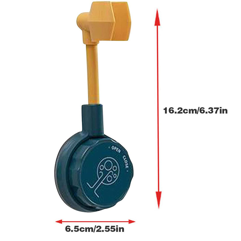 16.5*5.5*4.5cm Multifunctional Universal Adjustable Shower Bracket Bathroom Adhesive Shower Head Household Free Punch