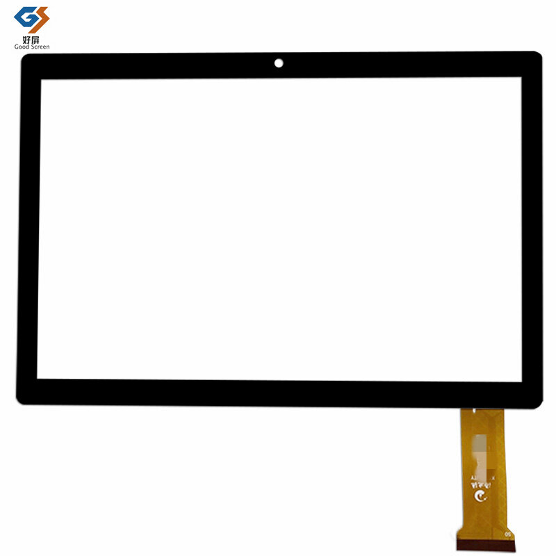 Novo 10.1 polegada de vidro p/n HZYCTP-102449 tablet pc capacitivo sensor digitador da tela toque painel vidro externo