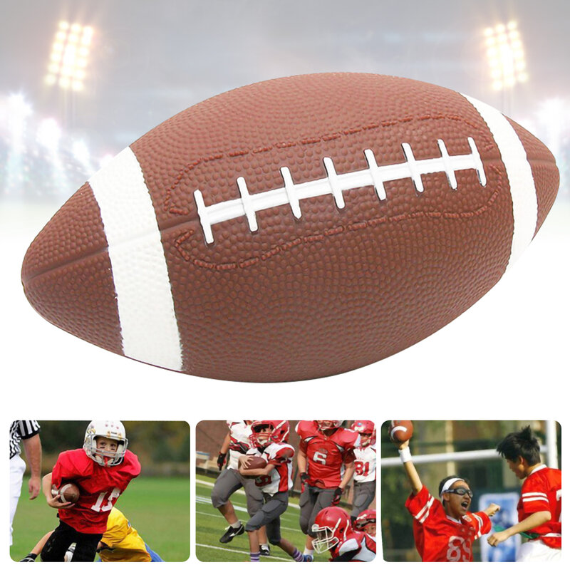 No.3 Rugby PVC Non-Slip Particles American Youth Inflatable Ball Game Outdoor Children Adult Ball Game Accessories With Pump