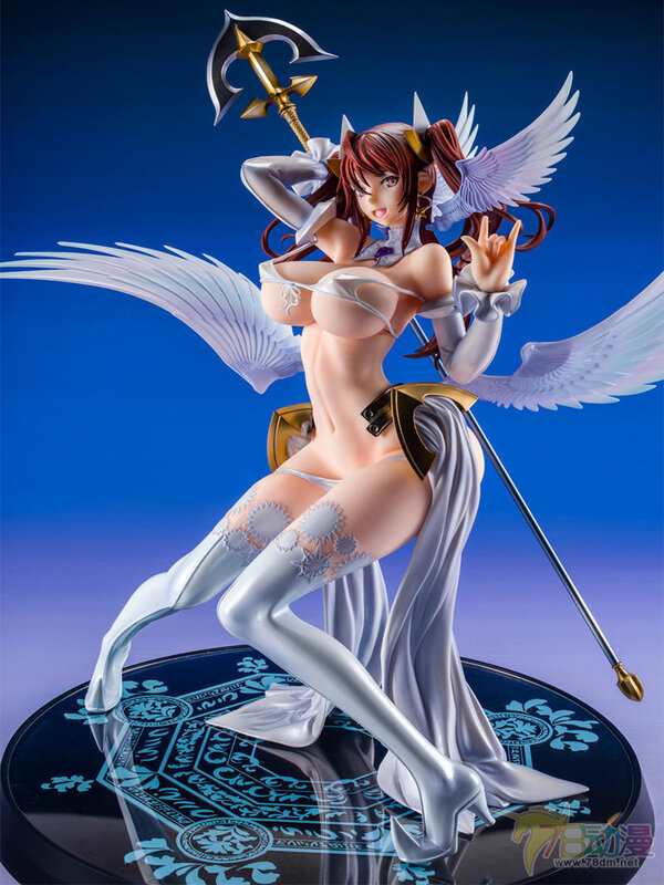 Hentai anime figuras raita branco puro mágico kuramoto erika bela menina figura de ação anime sexy figura coleção modelo brinquedo