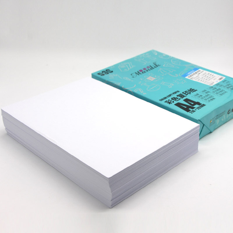 Бумага A4 для струйной печати, 70 г, 80 г, 500 листов, лазер, белая копировальная бумага A4, офисная бумага для копировального аппарата
