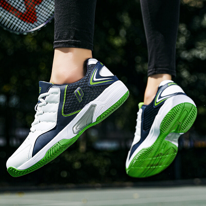Męskie profesjonalne buty do badmintona duże rozmiary sportowe buty rozmiar 40-46 buty do siatkówki kort tenisowy Jogging buty do chodzenia mężczyzn