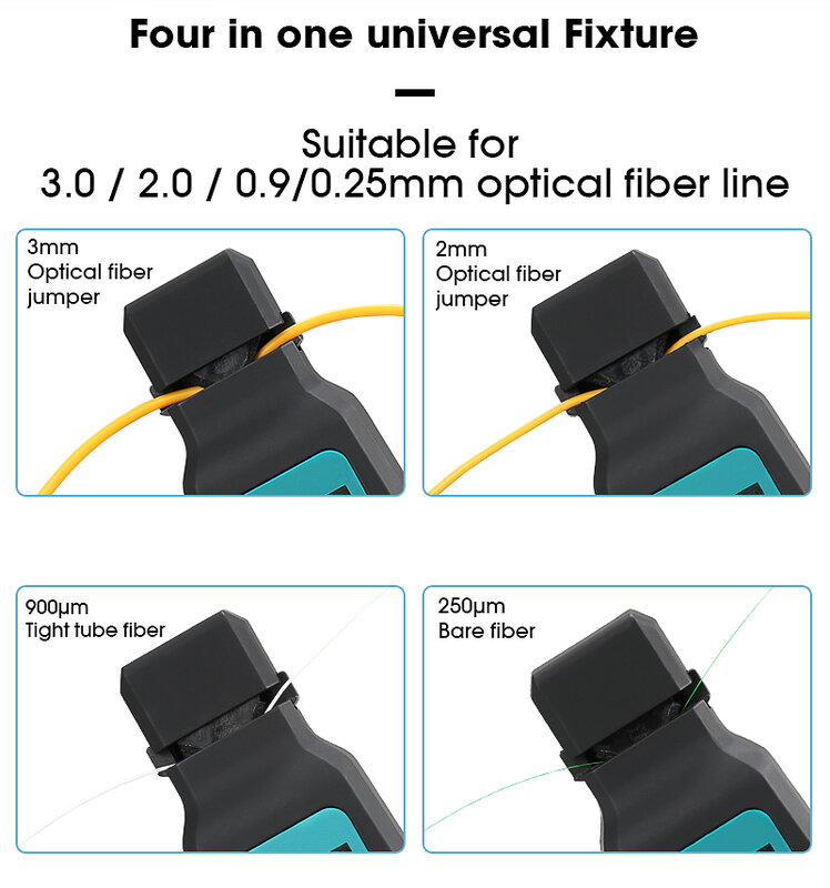 Identificador ótico vivo da fibra do identificador da fibra ótica de comptyco AUA-40 com construído no localizador visual 800-1700nm da falha de 10mw mm