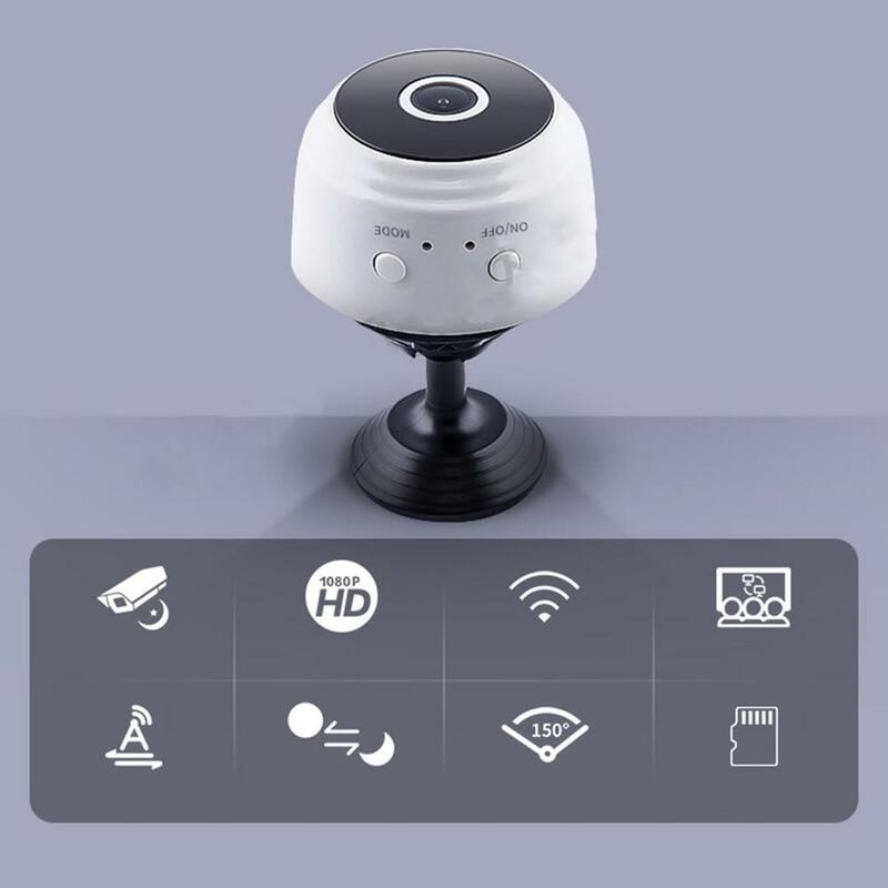 Minicámara de seguridad CCTV inalámbrica para el hogar, Sensor de cámara IP con Wifi, infrarrojo, CMOS, 2MP, alarma de teléfono