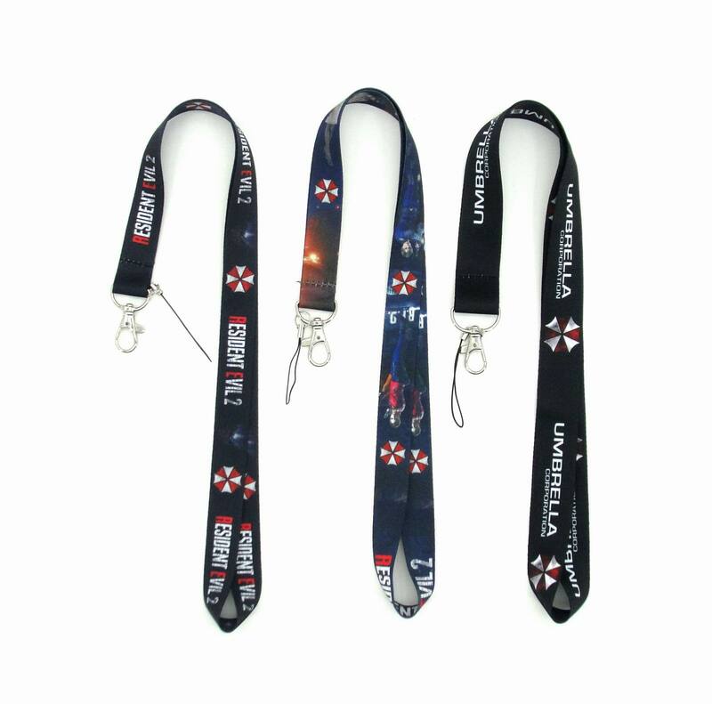 Evil spirit Crisis Phone Lanyard Work Card Student Card ID Card Keychain Anti-lost Lanyard CDC PVC Card Sleeve Tether Wholesale