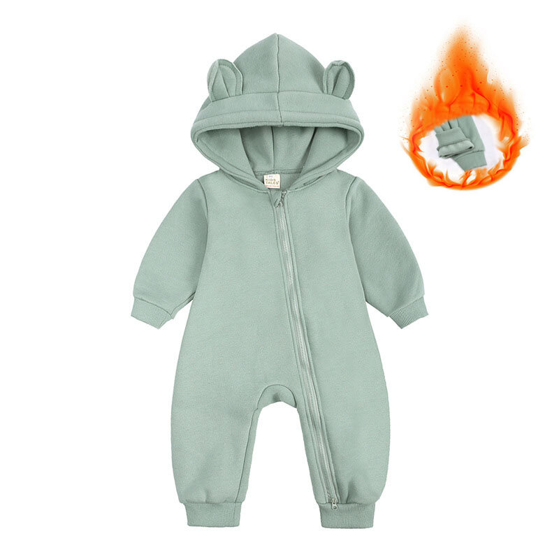 Bebê meninas roupas menino macacão geral recém-nascido infantil da criança roupas pijamas inverno quente velo macacão do bebê atacado