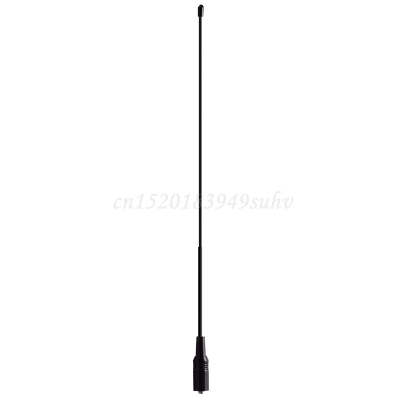 Antena dual band vhf/uhf de 144/430mhz, antena macia para baofeng segundo 771