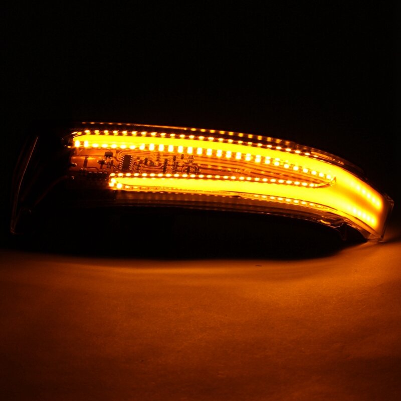 سيارة LED ديناميكية بدوره مصباح إشارة مرآة الرؤية الخلفية مؤشر ضوئي لمرسيدس بنز W221 W212 W204 W176 W246 X156 C204