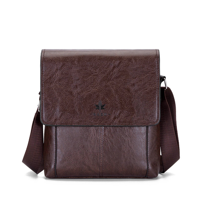 Peaker Luxury Man Bag Shoulder Bag PU Leather Business Men's Messenger Crossbody Bag Fashion Casual Handbag Shoulder Bag