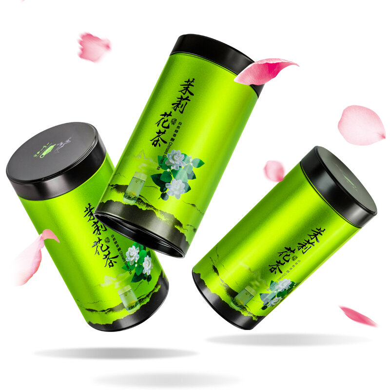 Thé au jasmin vert 2021, fleur naturelle pour la perte de poids, soins de santé, paquet cadeau