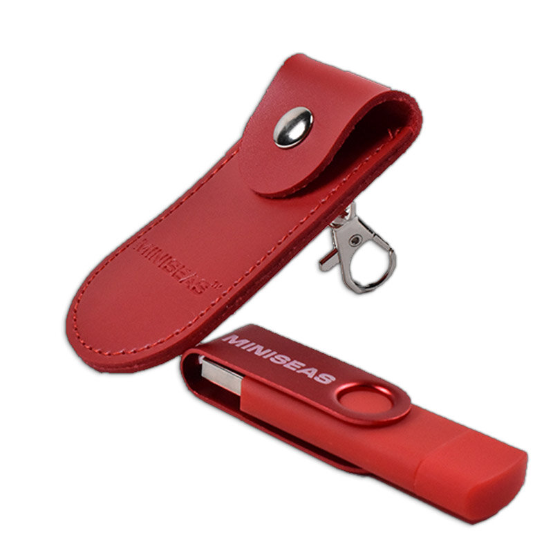 Miniseas Usb OTG 32GB Pen Drive USB Flash Drive External Storage Memory Stick Micro USB Stick Pendrive bag
