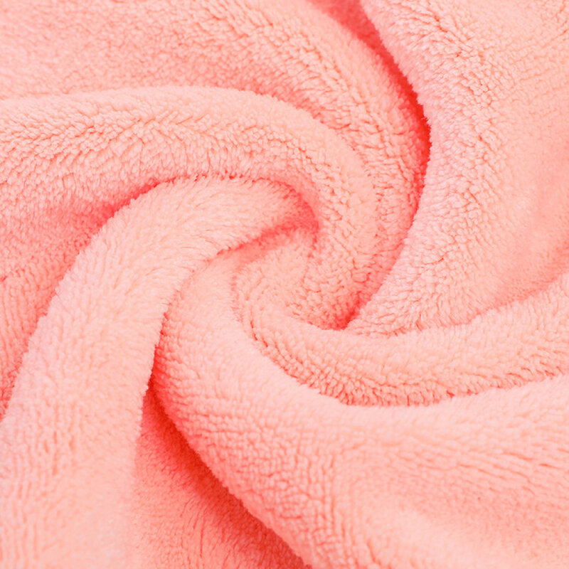 Toalla de baño de microfibra para adultos y niños, turbante de superabsorción para el cabello, secado rápido, algodón