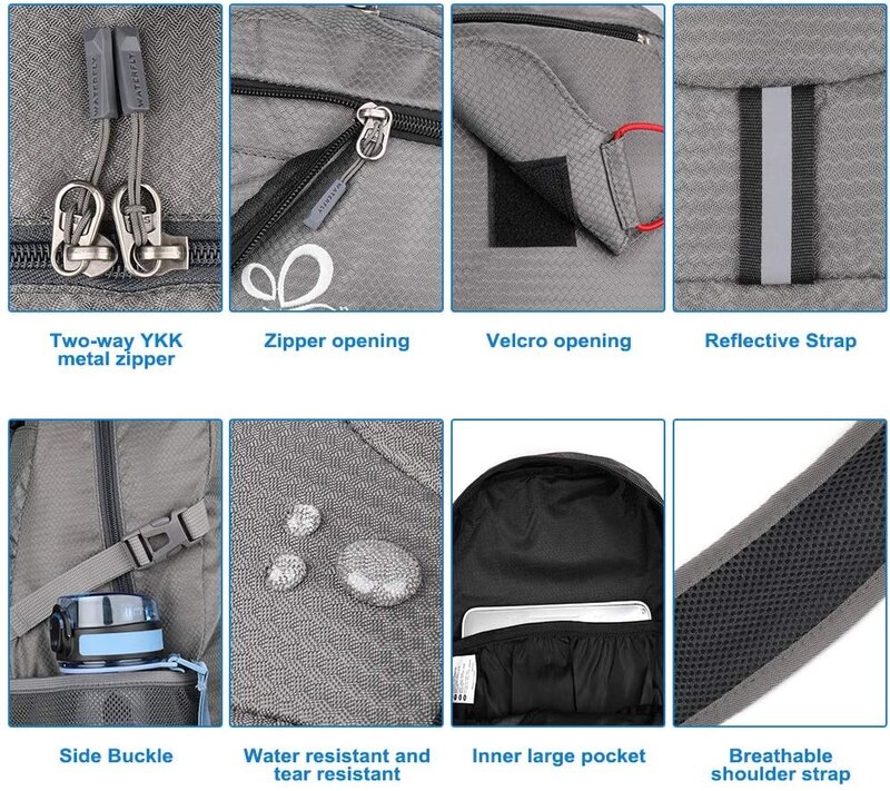 Компактный компрессионный Рюкзак-слинг Waterfly, нагрудная сумка на одно плечо, рюкзак, подходит для пеших прогулок