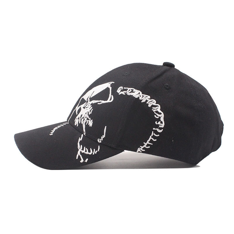 Czapka baseballówka na zewnątrz dla kobiet mężczyzn wiosna i lato modny haft Snapback czapki hip-hopowe regulowane czapki czaszki Gorras