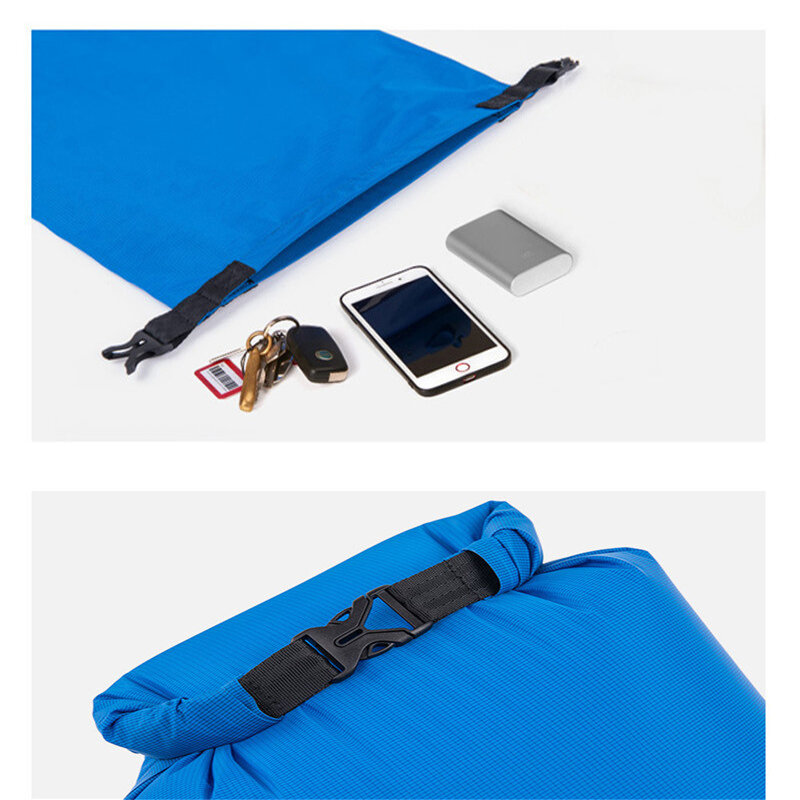 Wodoodporna nadmuchiwana torba flotacyjna przenośna składana Camping odporna na wilgoć piknik piesze wycieczki pływanie nadmuchiwana torba