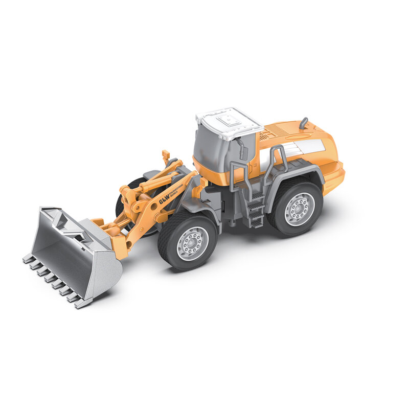 Engineering Road Roller Bulldozer Modell Auto Gabelstapler Lkw Schaufel Loader 1:55 Spielzeug Geschenk Legierung Kopf Ausgetauscht Werden Können Für Kind 1 set