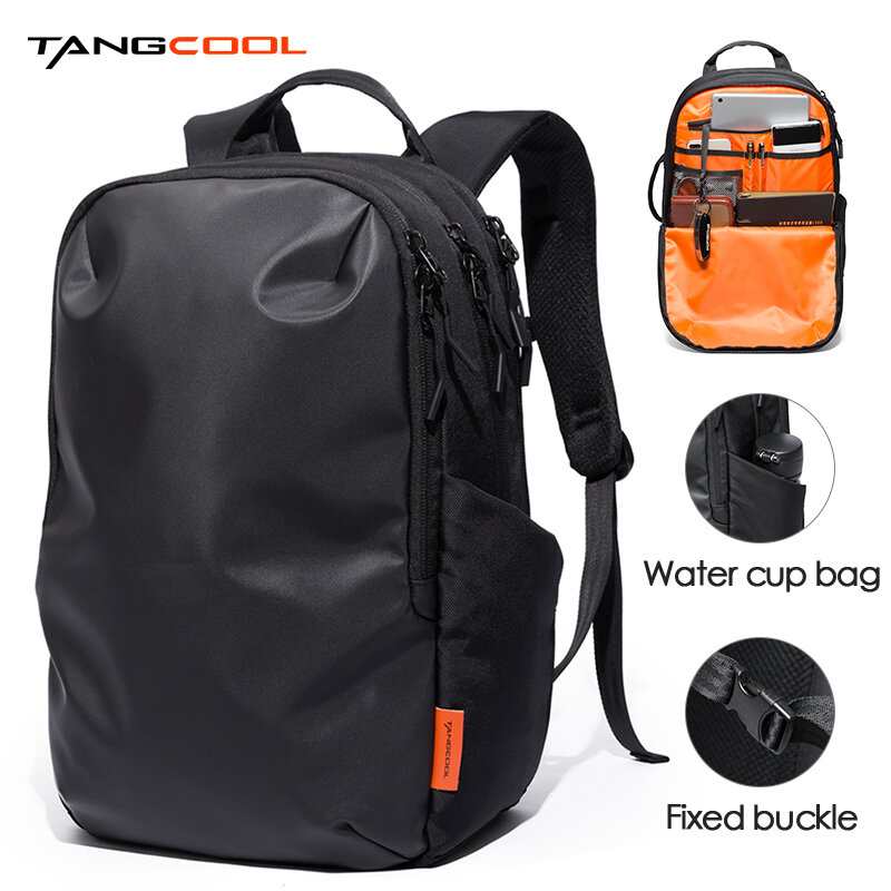 Tangcool Backpack Canvas Capacity 15 inch Laptop Backpack Multifunctional Backpackc