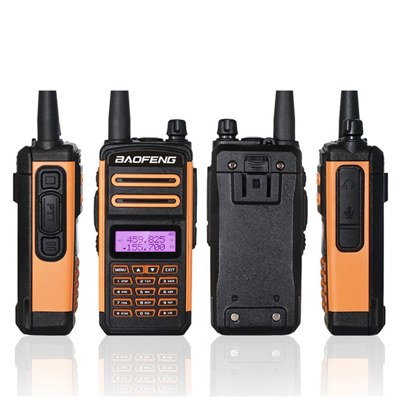 2 pezzi BAOFENG X3 più walkie-talkie portatile interurbano 15km radioamatore ricetrasmettitore baofeng uv-5r aggiornamento Radio bidirezionale